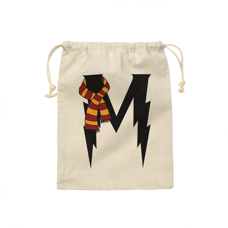 کیسه نان و سبزی ترمه طراحان ایده مدل حرف M هری پاتر کد cfp3042 - S