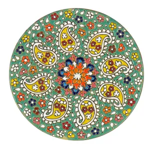 بشقاب میناکاری کد P20-07