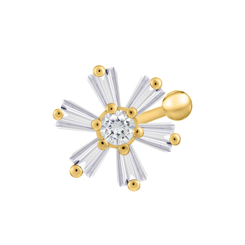 پیرسینگ گوش زنانه اقلیمه مدل HS233 پیرسینگ گوش زنانه اقلیمه مدل HS233