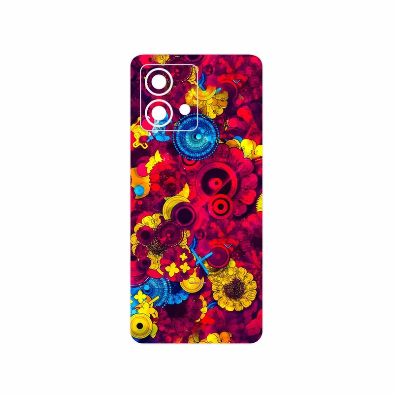 برچسب پوششی ماهوت مدل Vector Flower Garden Digital Art مناسب برای گوشی موبایل موتورولا Moto G84