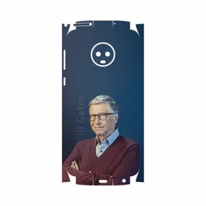 MAHOOT Bill Gates-FullSkin Cover Sticker for Motorola Moto G6