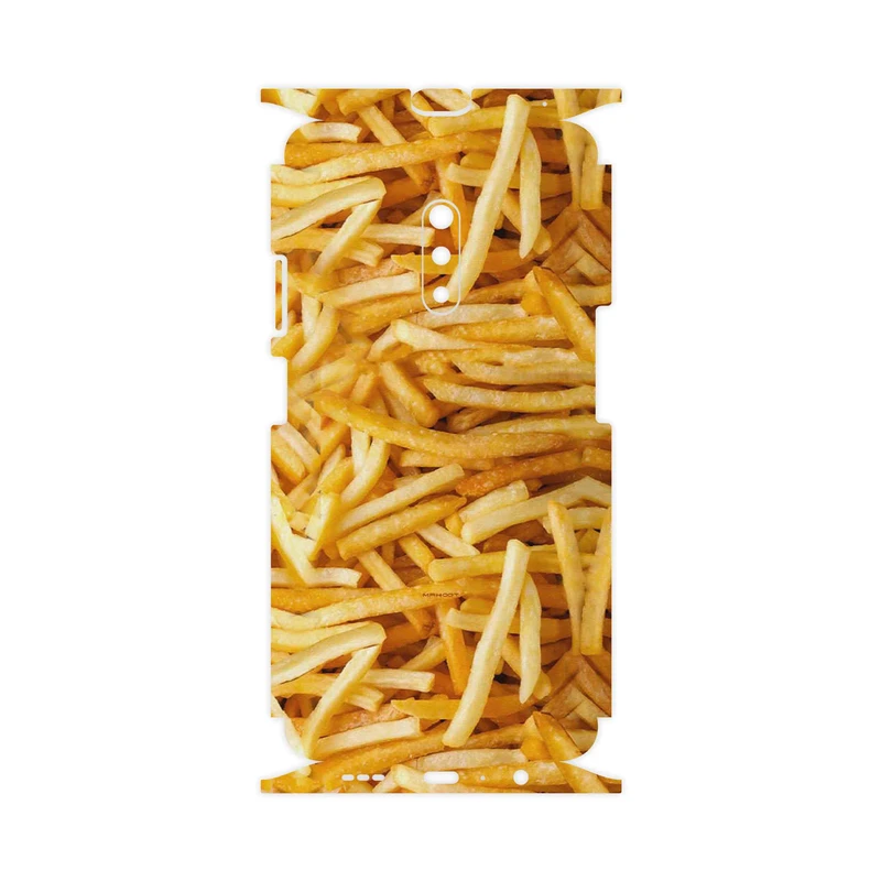 برچسب پوششی ماهوت مدل French fries-FullSkin مناسب برای گوشی موبایل اپو Realme X