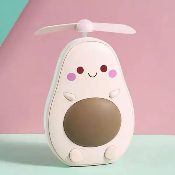 پنکه شارژی مینی فن مدل آووکادو