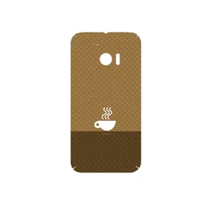 MAHOOT Minimal Cup of Coffee Icon Cover Sticker for HTC 10
