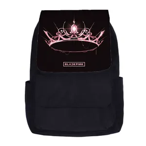کوله پشتی دخترانه طرح black pink کد kp295