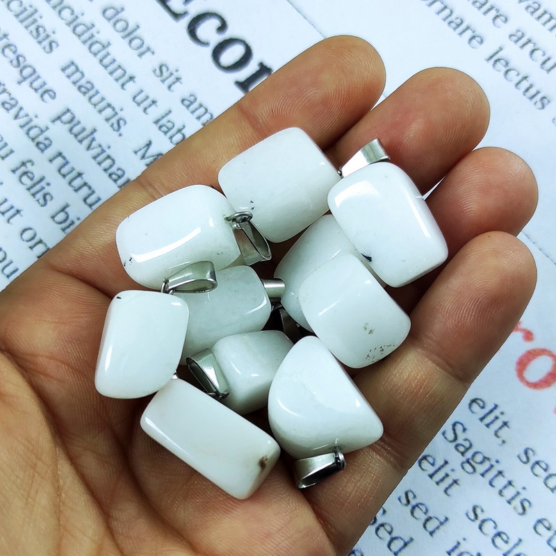 آویز گردنبند زنانه سلین کالا مدل عقیق ماه تولد خرداد کد Mps
