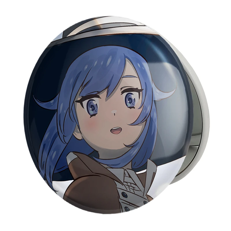 آینه جیبی خندالو طرح روکسی انیمه موشوکو تنسی مدل تاشو کد 24080 