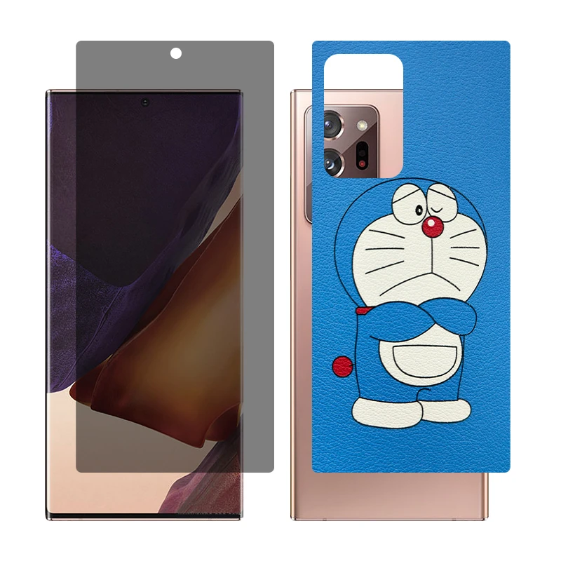 محافظ صفحه نمایش حریم شخصی گلس مدل Together مناسب برای گوشی موبایل سامسونگ Galaxy Note20 Ultra 5G به همراه برچسب پوششی