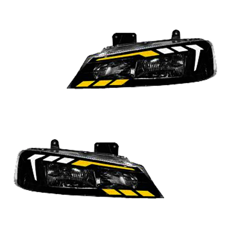 چراغ جلو خودرو گروه پژوهش صنعت مدرن مدل Wild-WY راهنما دار مناسب برای پژو پارس بسته دو عددی