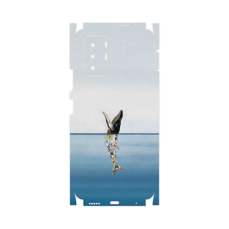برچسب پوششی ماهوت مدل Collage of Sea Trash-FullSkin مناسب برای گوشی موبایل شیائومی Poco X3 GT 5G