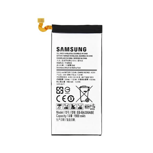 باتری موبایل مدل BA300ABE ظرفیت 1900 میلی آمپر ساعت مناسب برای گوشی موبایل سامسونگ Samsung Galaxy A300