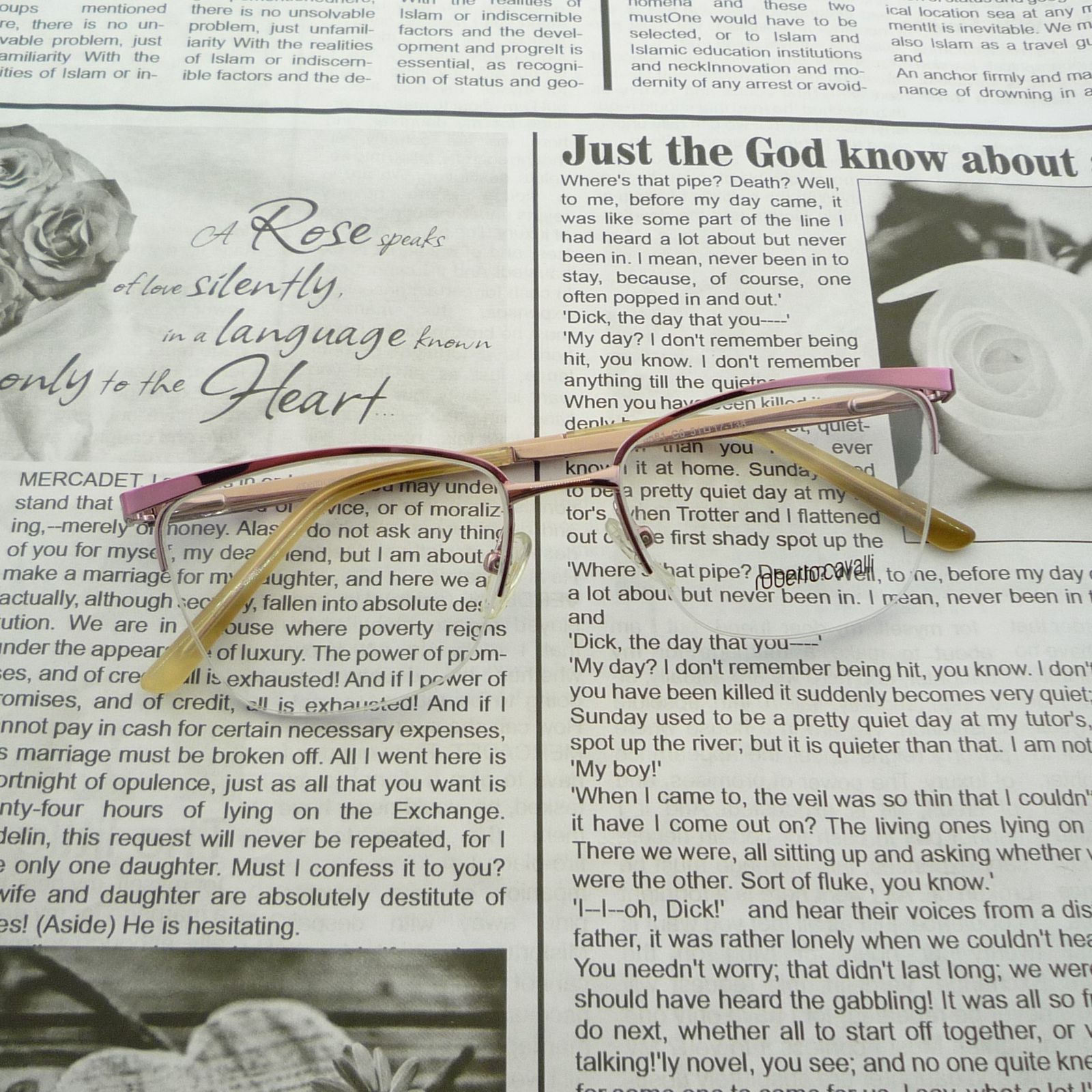 فریم عینک طبی زنانه روبرتو کاوالی مدل 6581c6 -  - 10