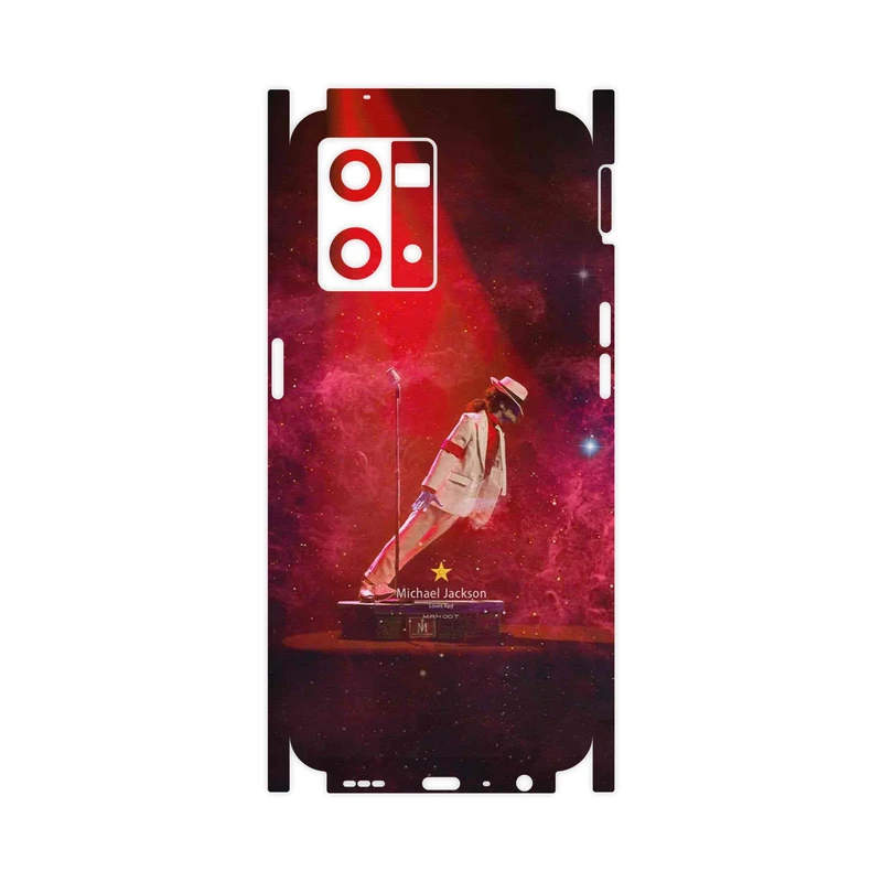 برچسب پوششی ماهوت مدل Michael Jackson-FullSkin مناسب برای گوشی موبایل اپو Reno 8 4G