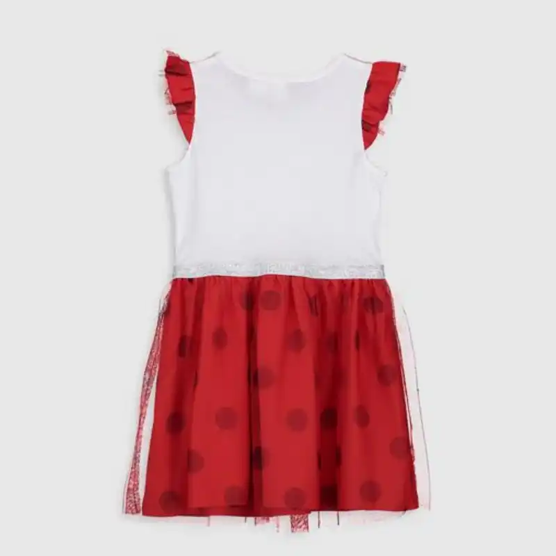 پیراهن دخترانه ال سی وایکیکی مدل دختر کفشدوزکی