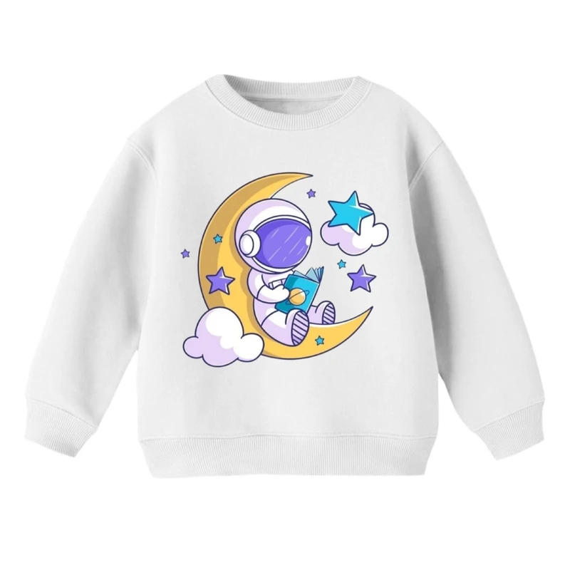 سویشرت بچگانه مدل فضانورد و ماه کد 1