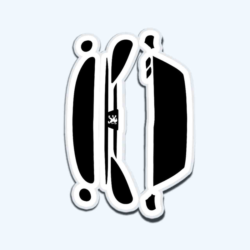 استیکر لپ تاپ طرح Peugeot  کد ST1414