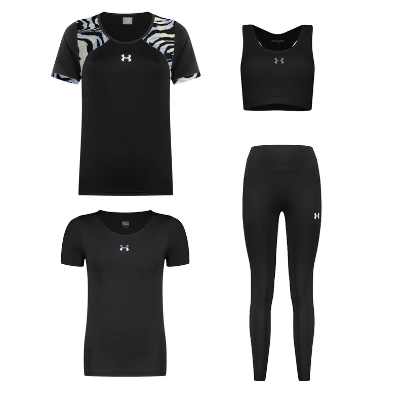 ست چهار تکه لباس ورزشی زنانه مدل 1801-4104-7202-7101