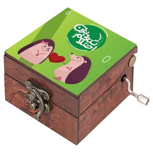 جعبه موزیکال مدل هندلی طرح اصلا تیغم بزن کد 1124