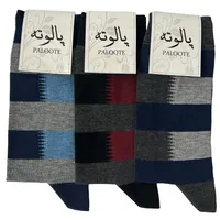  جوراب مردانه پالوته مدل PLT-P5 مجموعه 3 عددی