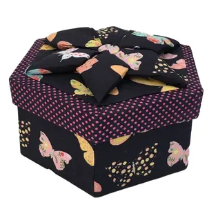 جعبه هدیه مدل پروانه های رنگی