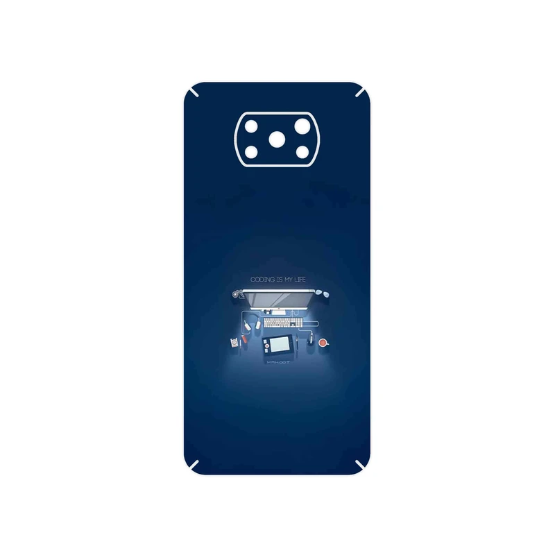 برچسب پوششی ماهوت مدل Programming 3 مناسب برای گوشی موبایل شیائومی Poco X3 Pro