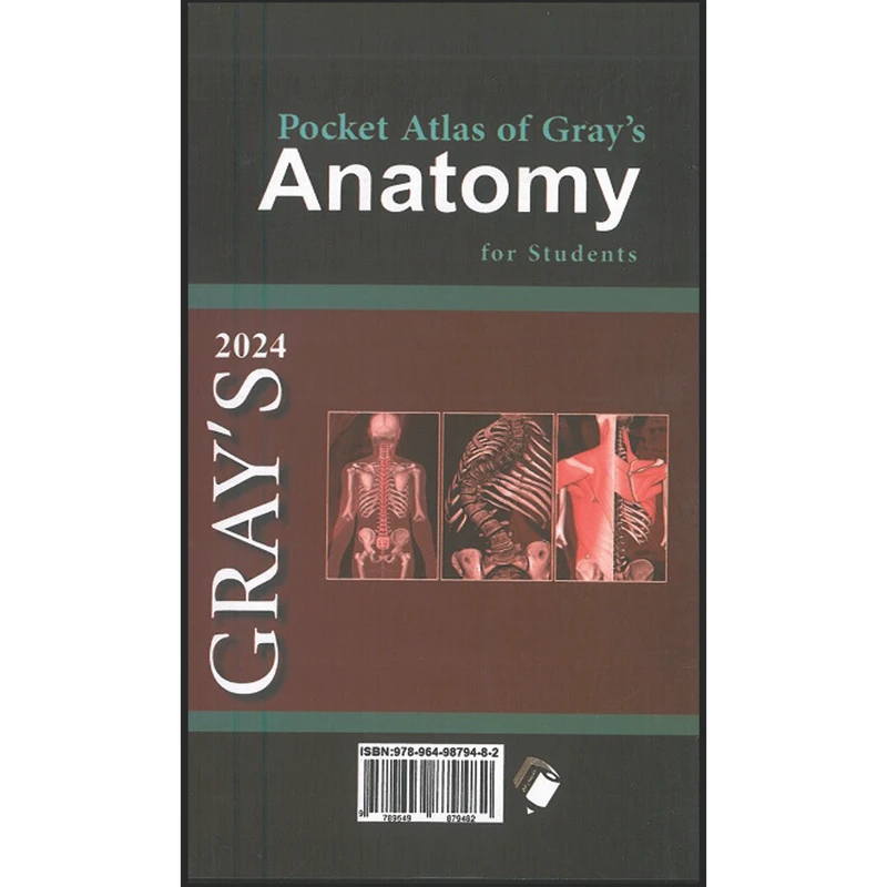عکس شماره 2 : کتاب اطلس جیبی آناتومی گری 2024 اثر دکتر رضا شیرازی و زهرا عقیقی انتشارات اندیشه رفیع