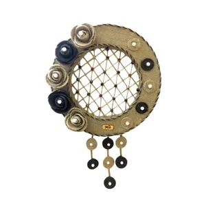  دیوارکوب تزیینی ترمه مدل Circie Fiower