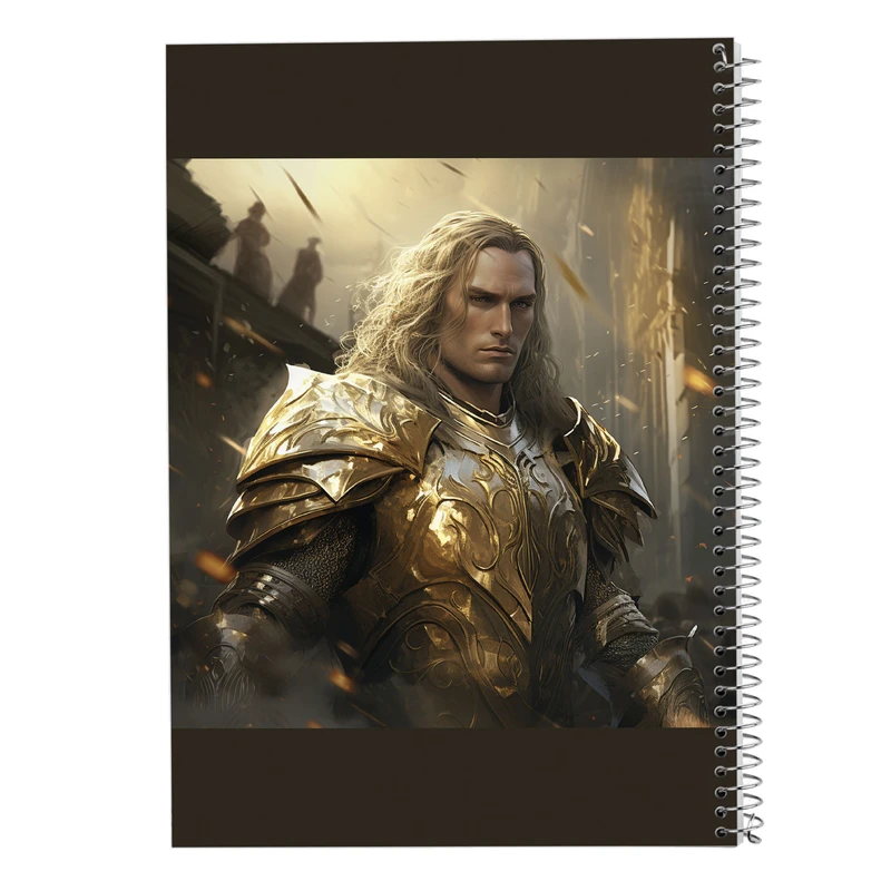 دفتر شطرنجی 50 برگ مدوپد مدل  ارباب حلقه ها The Lord of the Rings کد DF3064