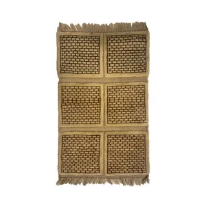 گبه دستباف نیم متری مدل بافت قشقای شیراز کد NKP-sgp61