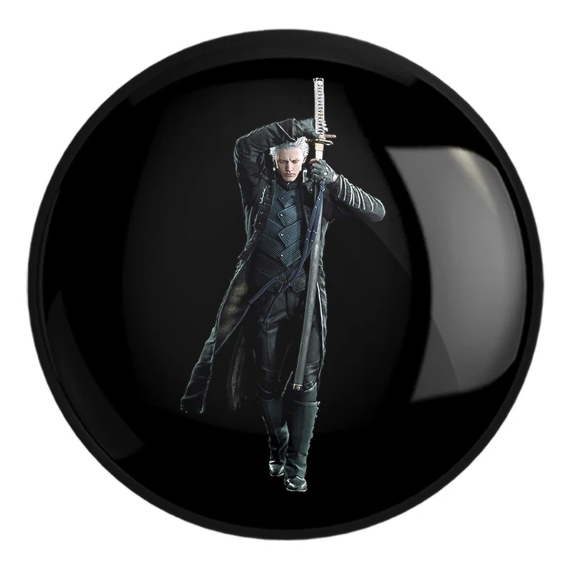 پیکسل خندالو طرح بازی دویل می کرای Devil May Cry کد 30231 مدل بزرگ