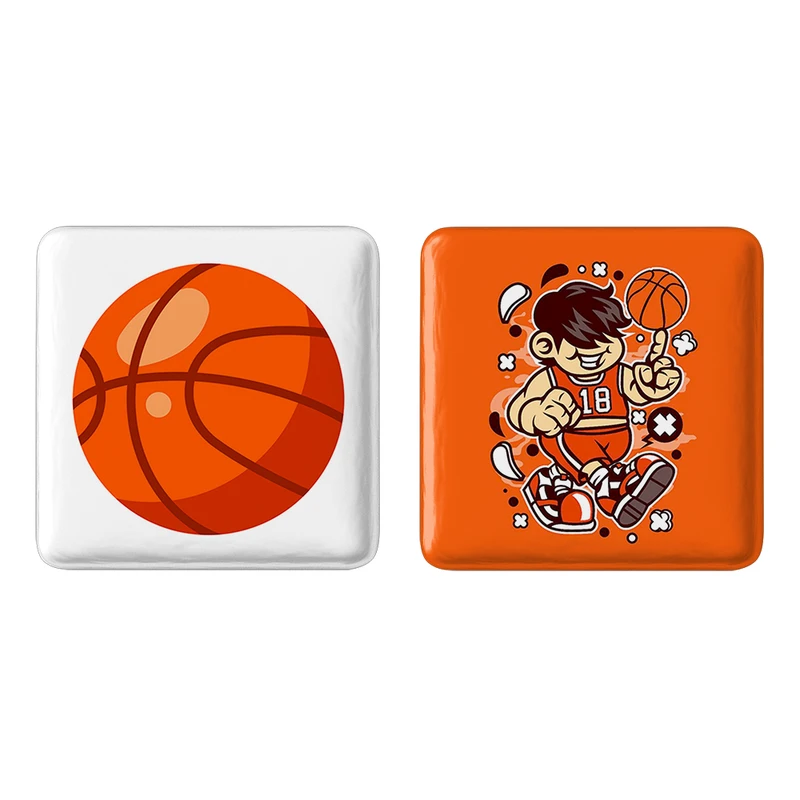 مگنت خندالو طرح بسکتبال کد 49924995 مجموعه 2 عددی