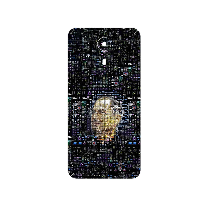 برچسب پوششی ماهوت مدل Collage of Steve Jobs 2 مناسب برای گوشی موبایل جی ال ایکس Aria