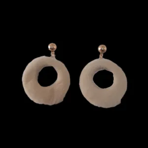 گوشواره زنانه مدل برفی