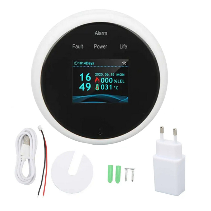 سنسور نشت گاز هوشمند مدل WIFI-LCD