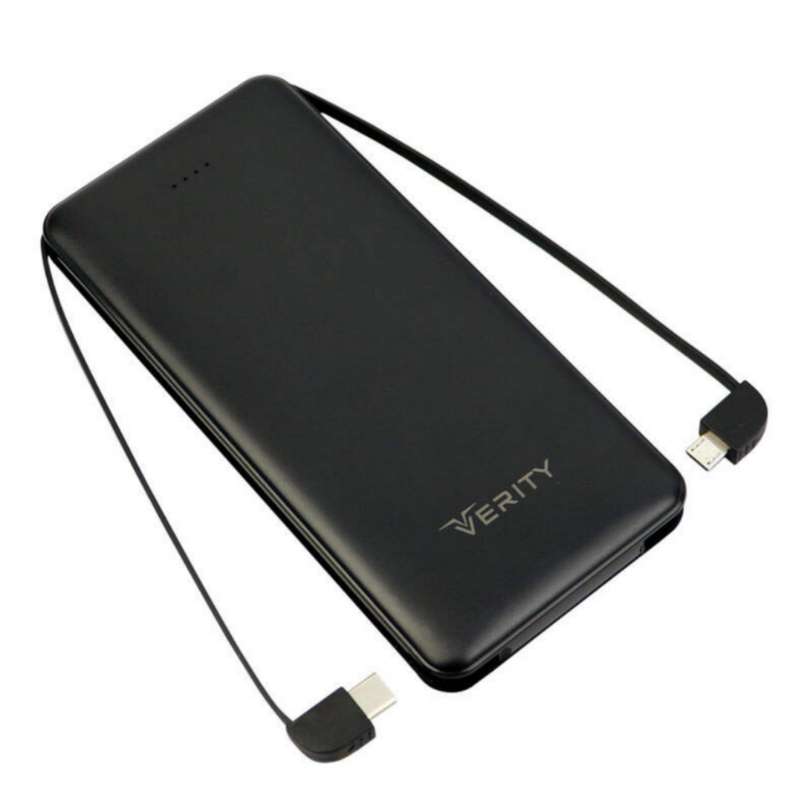شارژر همراه وریتی مدل V-PP-128 ظرفیت 10000 میلی آمپر ساعت