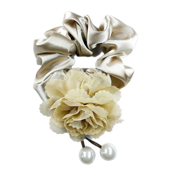 کش اسکرانچی  مو دخترانه مدل مجلسی آویزدار کد 2030