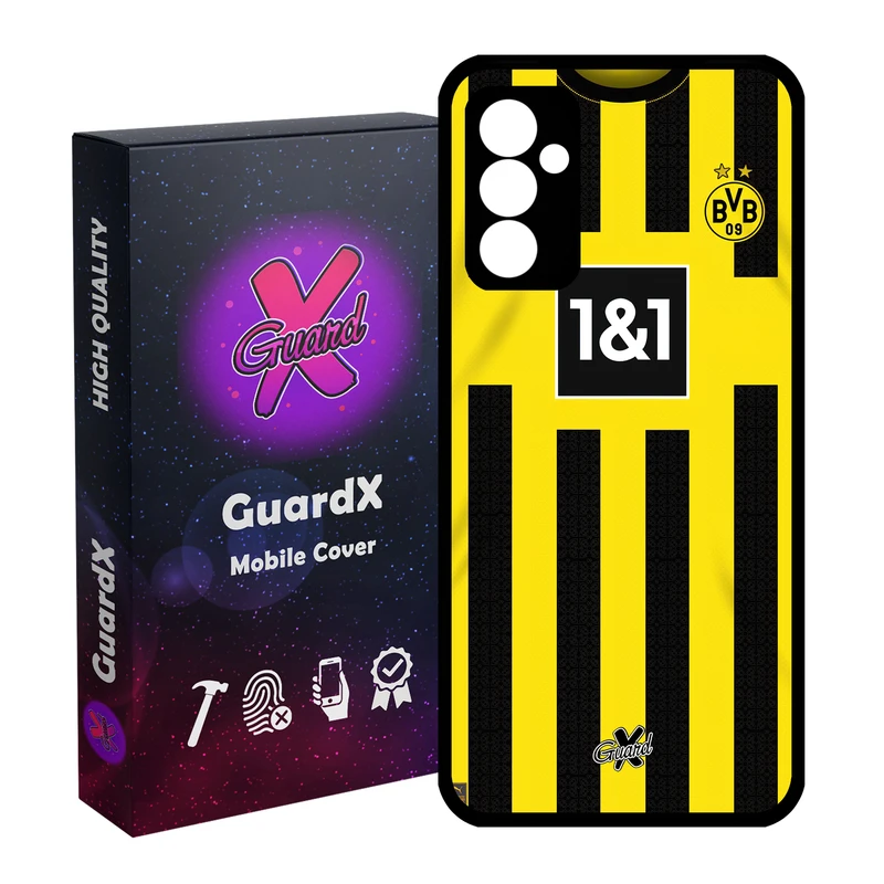 کاور گارد ایکس طرح دورتموند مدل Glass10466 مناسب برای گوشی موبایل سامسونگ Galaxy A54 / A54 5G