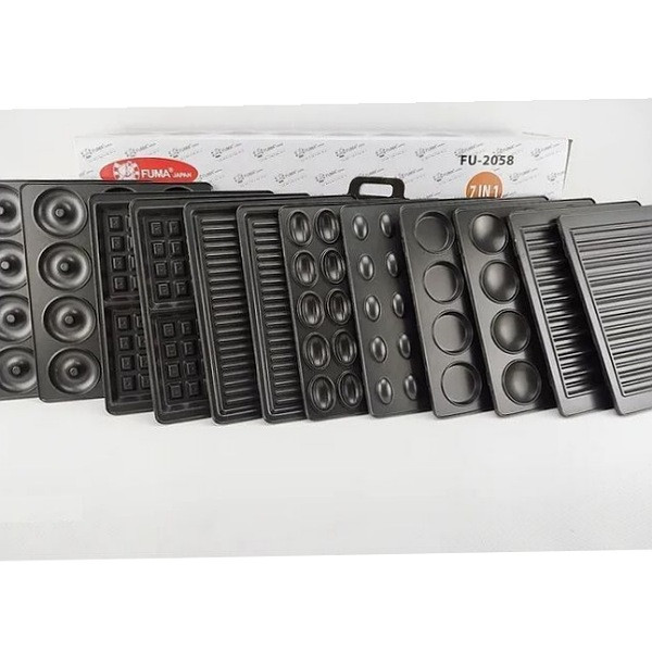 ساندویچ‌ساز چهار خانه فوما مدل  FU-2058 طرح ۷ کاره