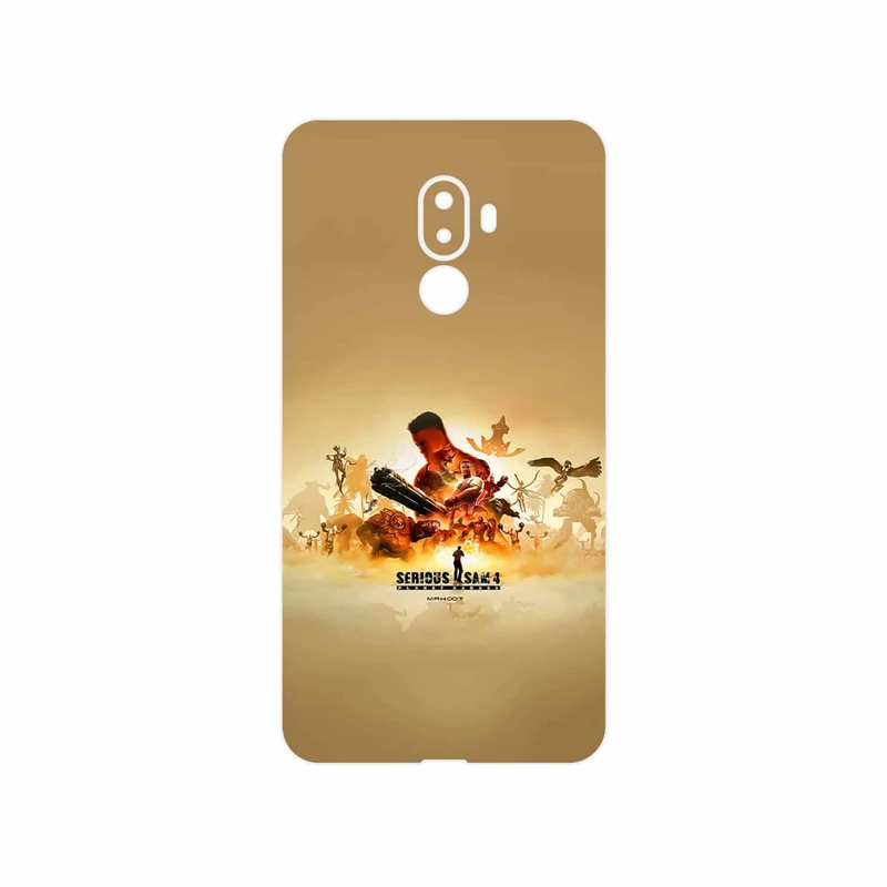 برچسب پوششی ماهوت مدل Serious Sam Game Series مناسب برای گوشی موبایل جی ال ایکس shahab