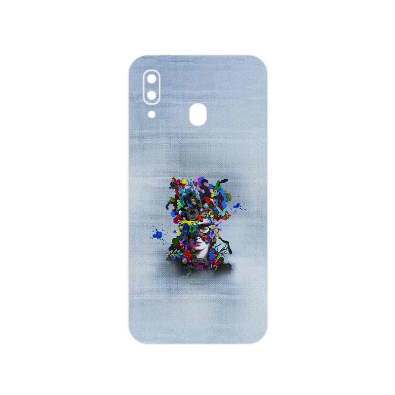 برچسب پوششی ماهوت مدل Collage of surreal Portrait of Women 4 مناسب برای گوشی موبایل سامسونگ Galaxy M10s