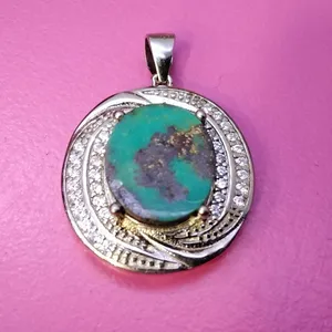 آویز گردنبند نقره زنانه مدل glsr-925