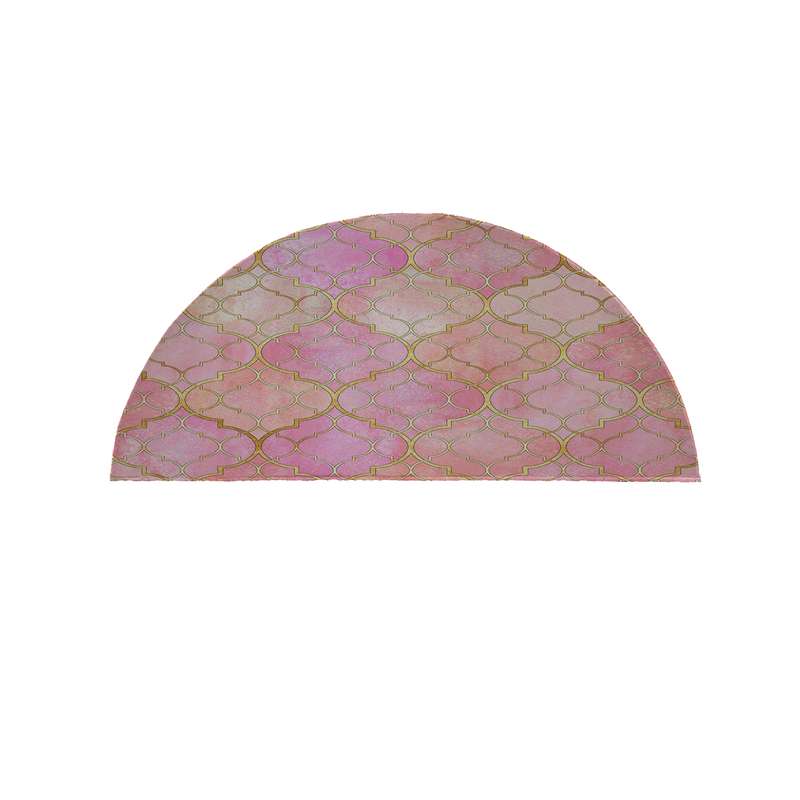 پادری مدل نیم دایره طرح قلب کد8613 سایز 90×45 سانتی متر