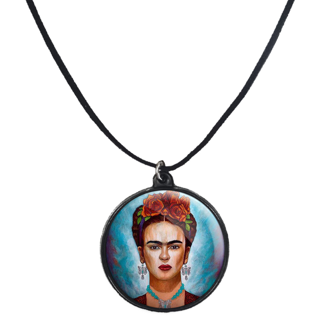 گردنبند پرمانه طرح دخترونه کد pmb.5855 مدل دو طرفه