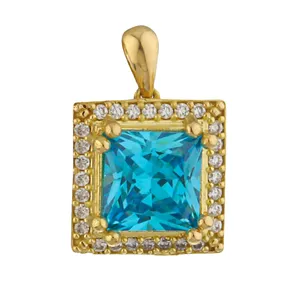 آویز گردنبند طلا 18 عیار زنانه میو گلد مدل N89