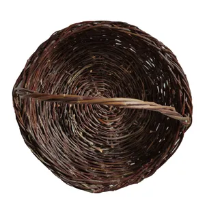 سبد حصیری مدل دسته دار