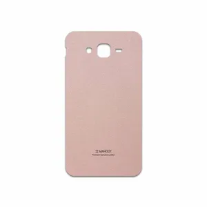 MAHOOT Rose Gold Leather Cover Sticker for Samsung Galaxy J7 Core