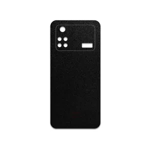 MAHOOT Black-Suede Cover Sticker for Xiaomi Poco M4 Pro 4G