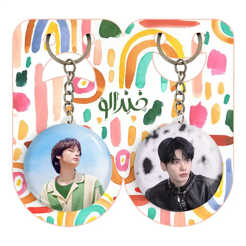 جاکلیدی خندالو مدل تهیون گروه تی اکس تی TXT کد 2006620063 مجموعه 2 عددی