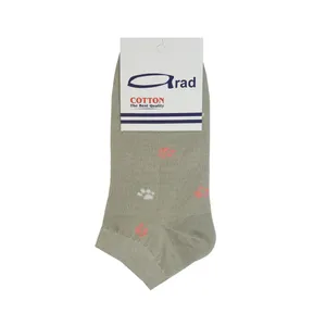 جوراب دخترانه آراد طرح پنجه کد 130284 