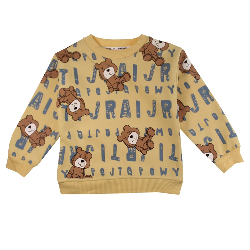 سویشرت بچگانه مدل خرس چشم ضربدری Y
